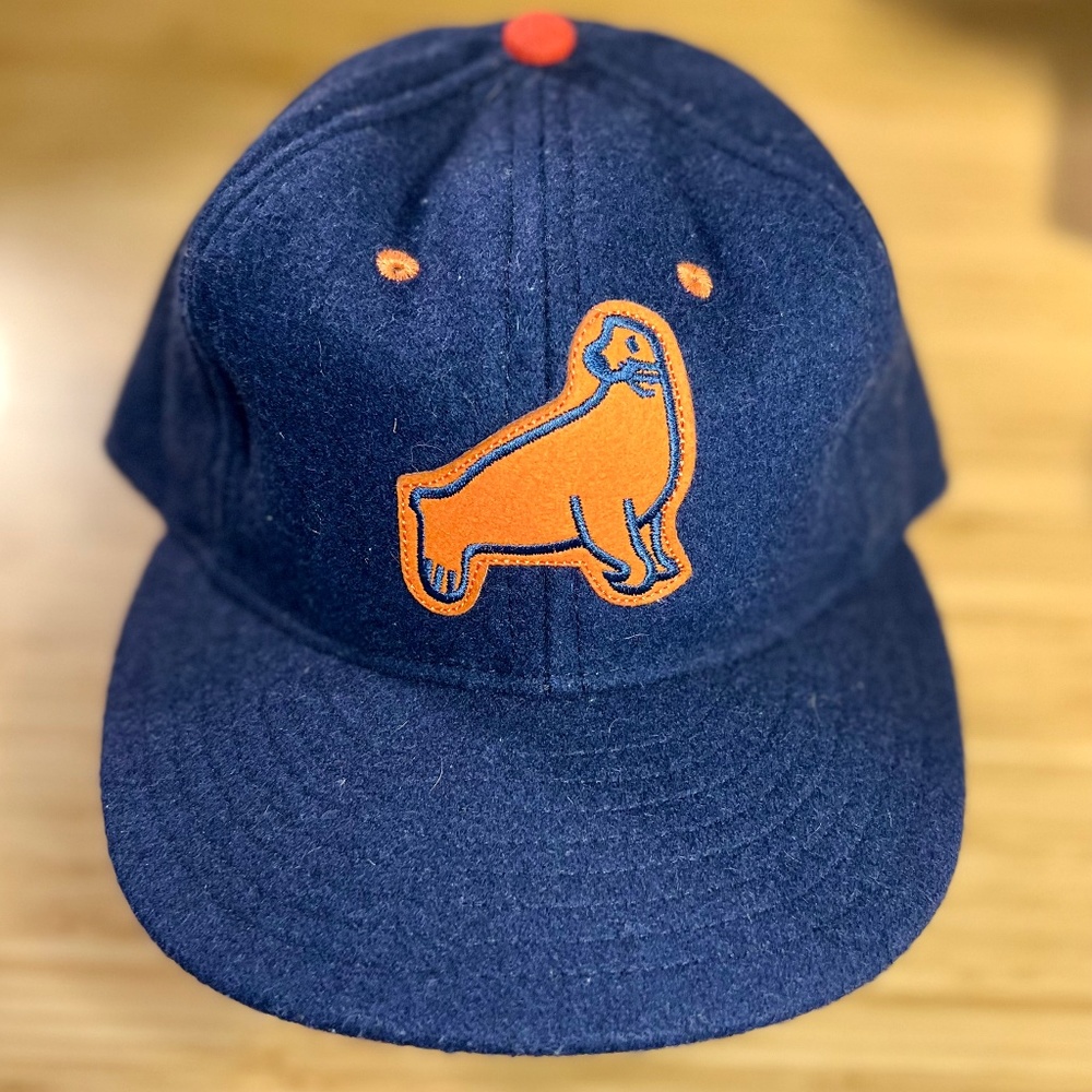 Ebbets Field Fitted Cap Size 7 1/4 | 1940 San Francisco Seals Vintage Ballcap
